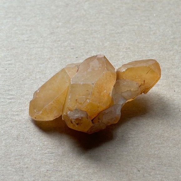 Crystal collection set of 3. Labradorite, orange quartz, selenite - Picture 5 of 7